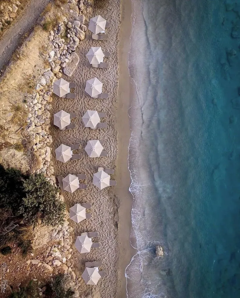 Plage de Pefkos, Rhodes