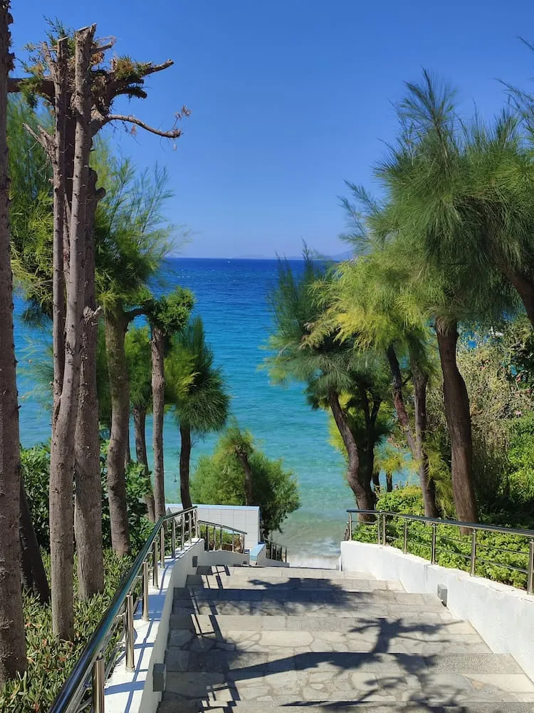 Plage de Pefkos, Rhodes