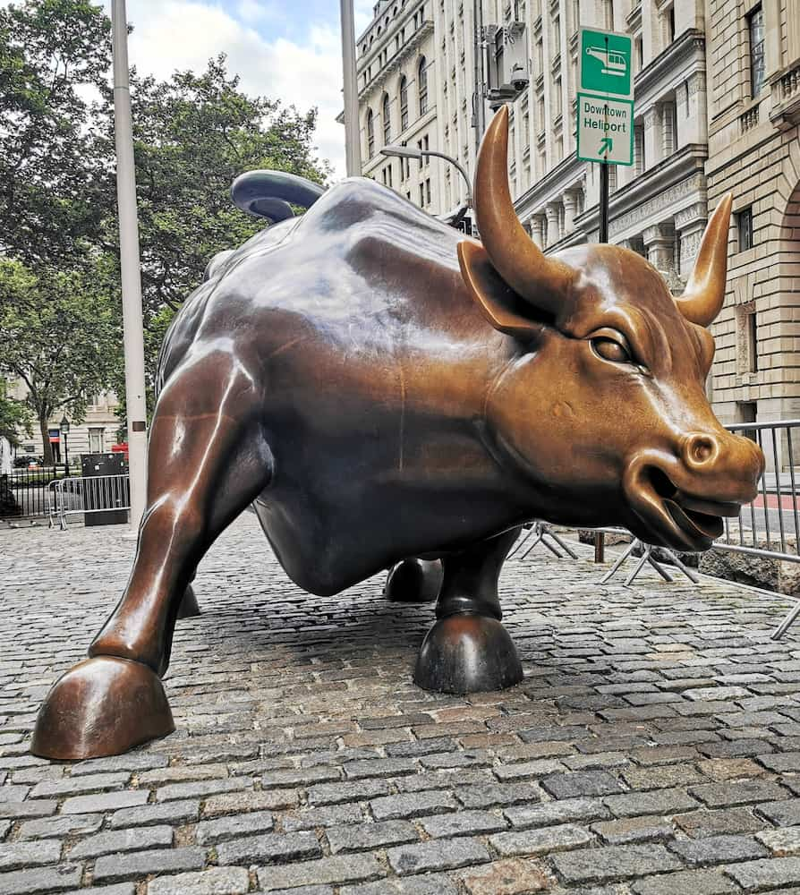 Charging Bull Statue