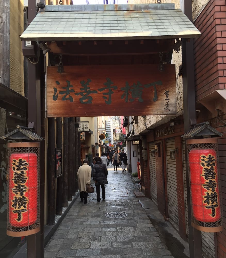 Hozenji Yokocho Alley