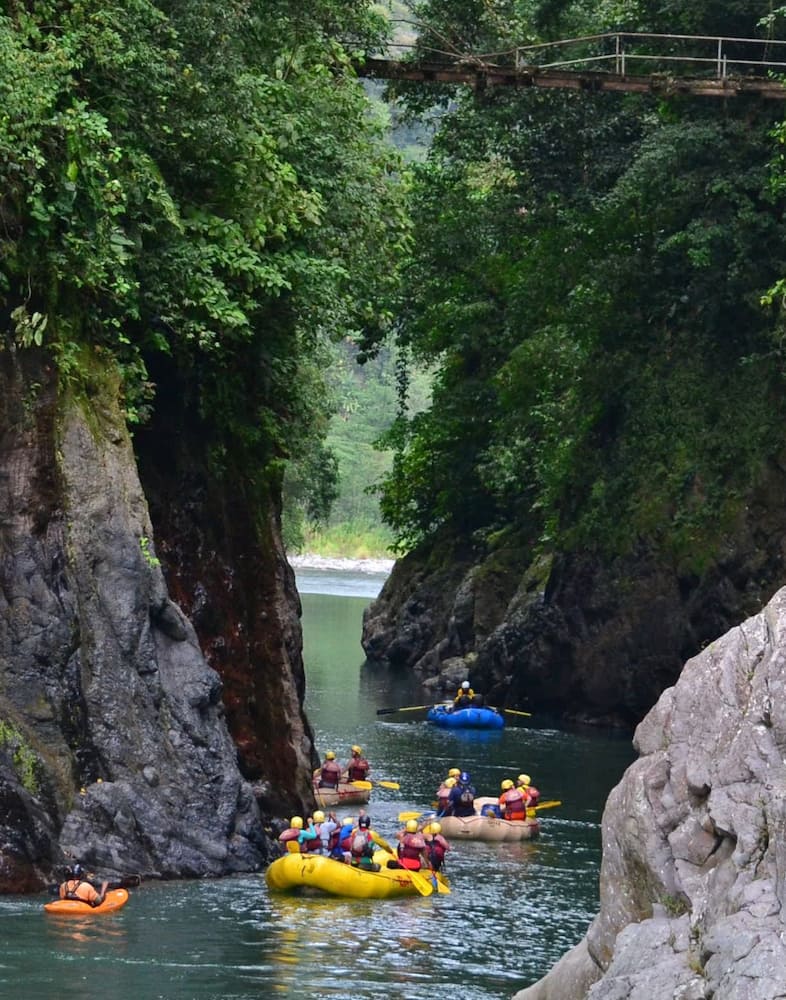 Rafting en eaux vives