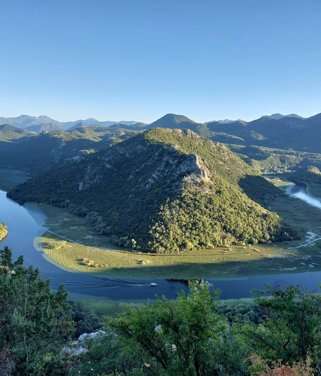 Le lac Skadar, Montenegro