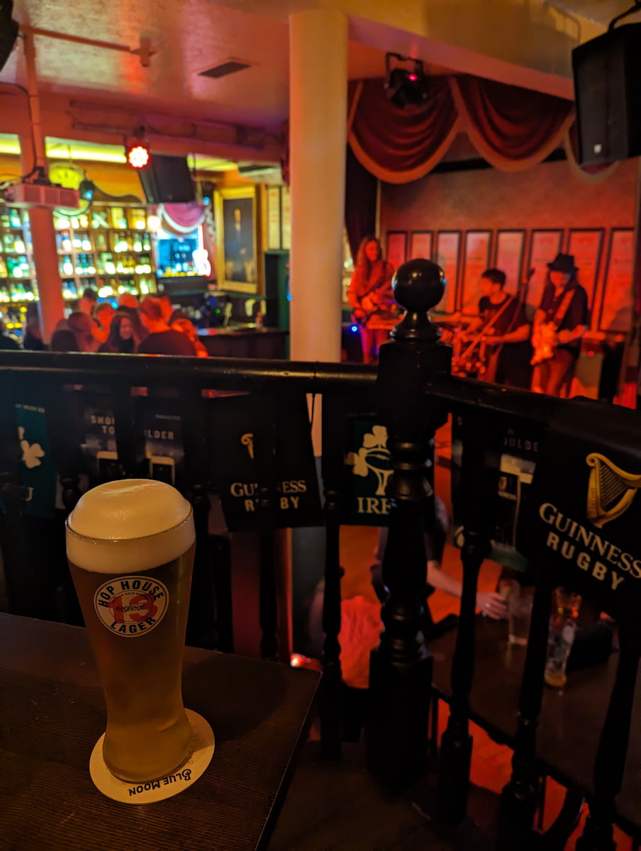 Bar dans le quartier de la cathédrale de Belfast