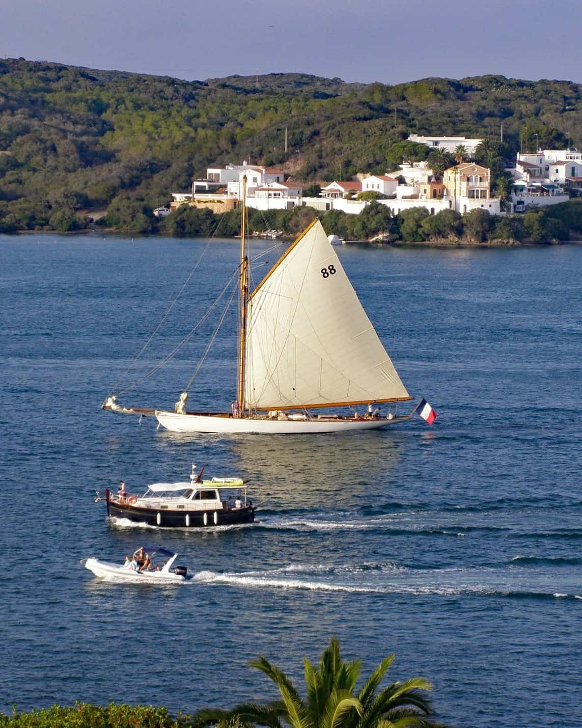 Mahón Harbor, Menorca, Spain