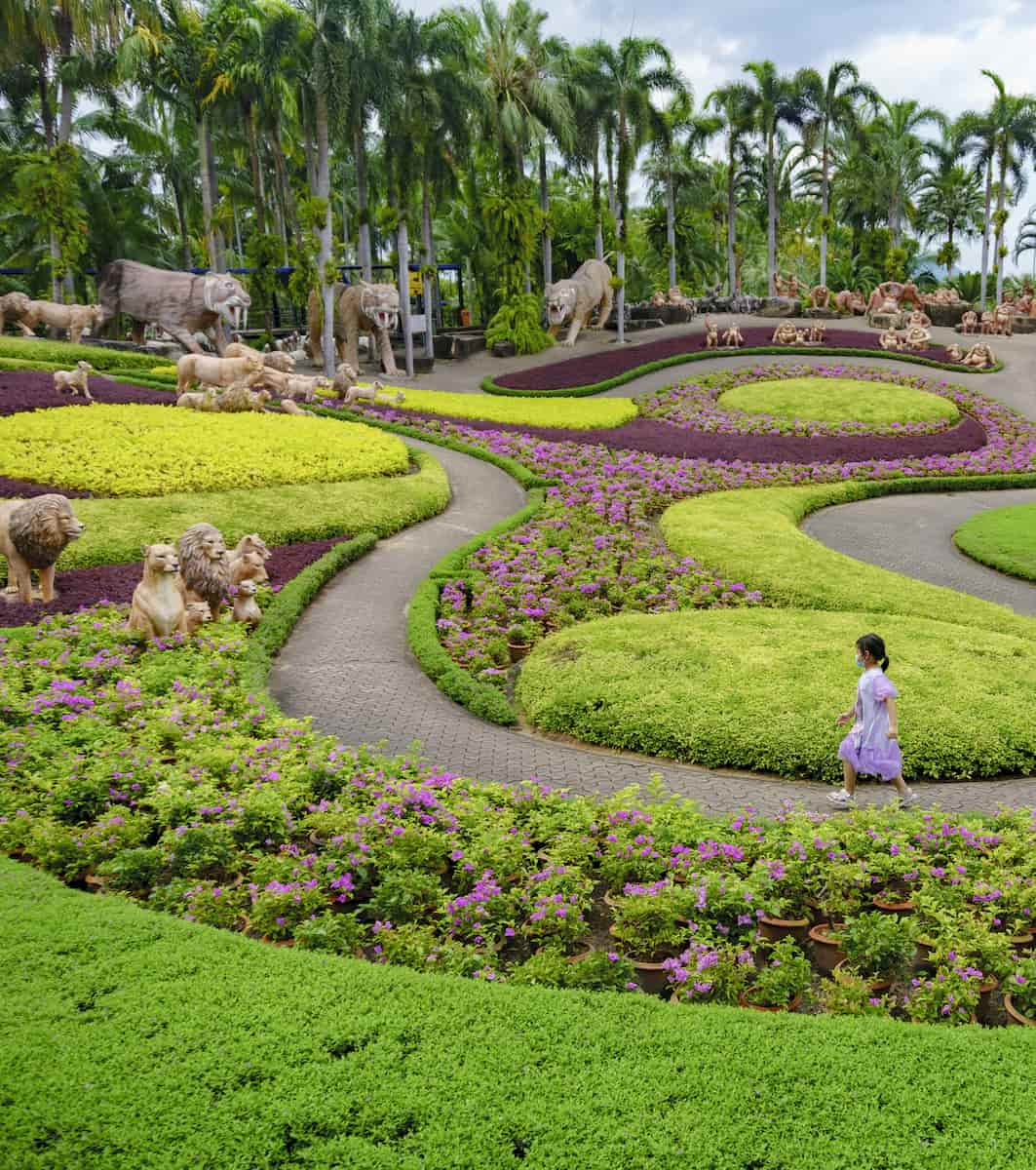 Jardin tropical de Nong Nooch