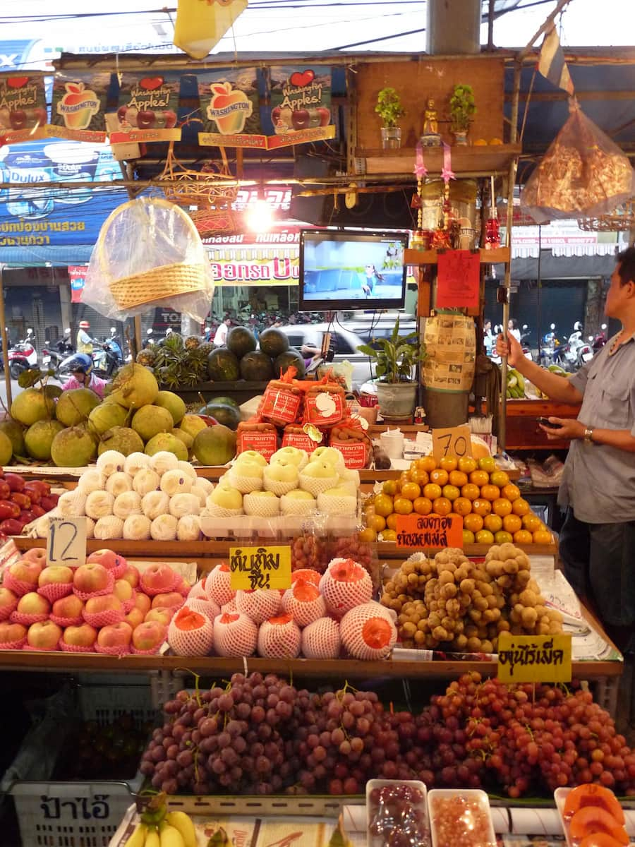 Marché de la baie de Naklua