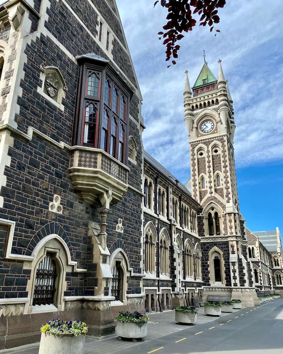University of Otago Dunedin South island New Zealand