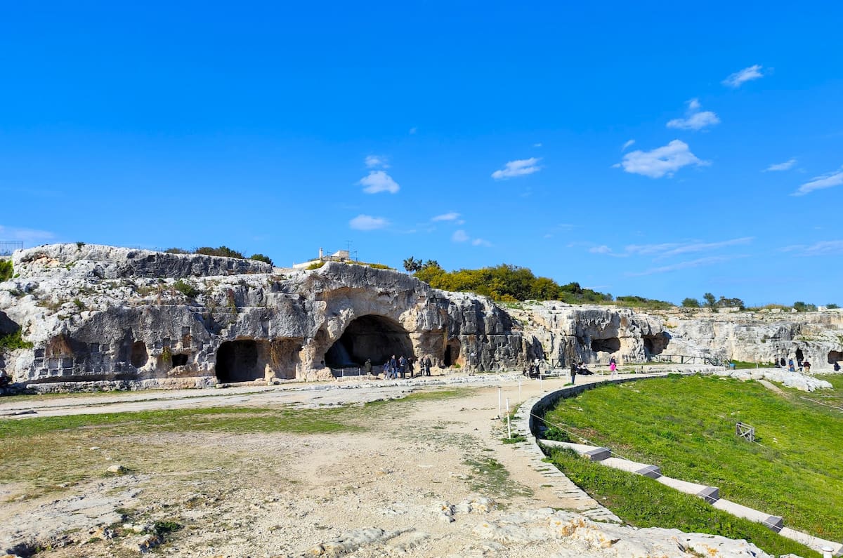 Zone du parc archéologique de Neapolis, Italie